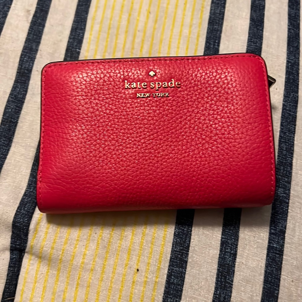 Pink Kate spade wallet